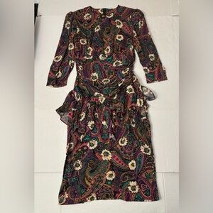 Vintage Joni Blair Dress Women Size 9